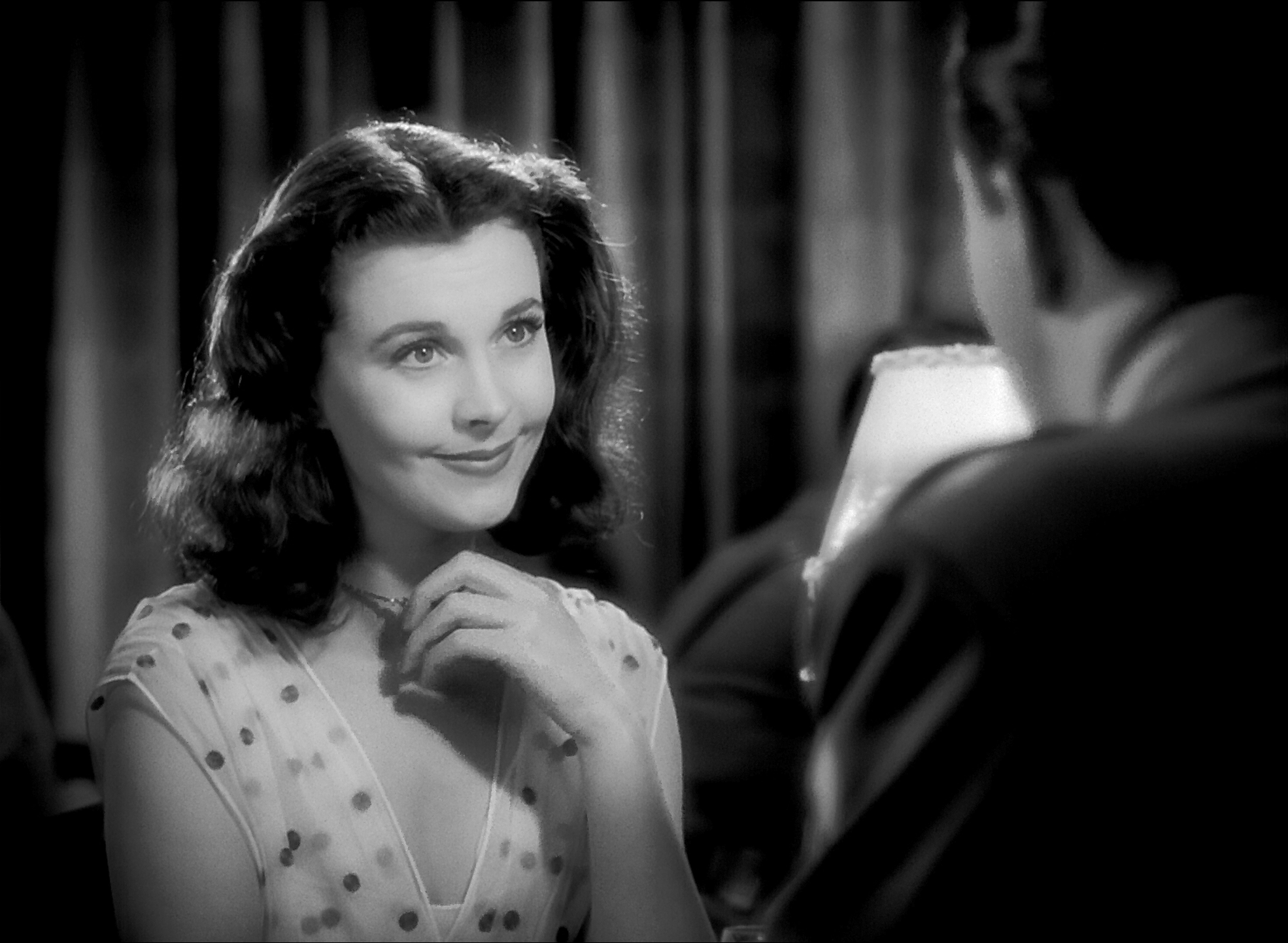 Vivien Leigh smiling